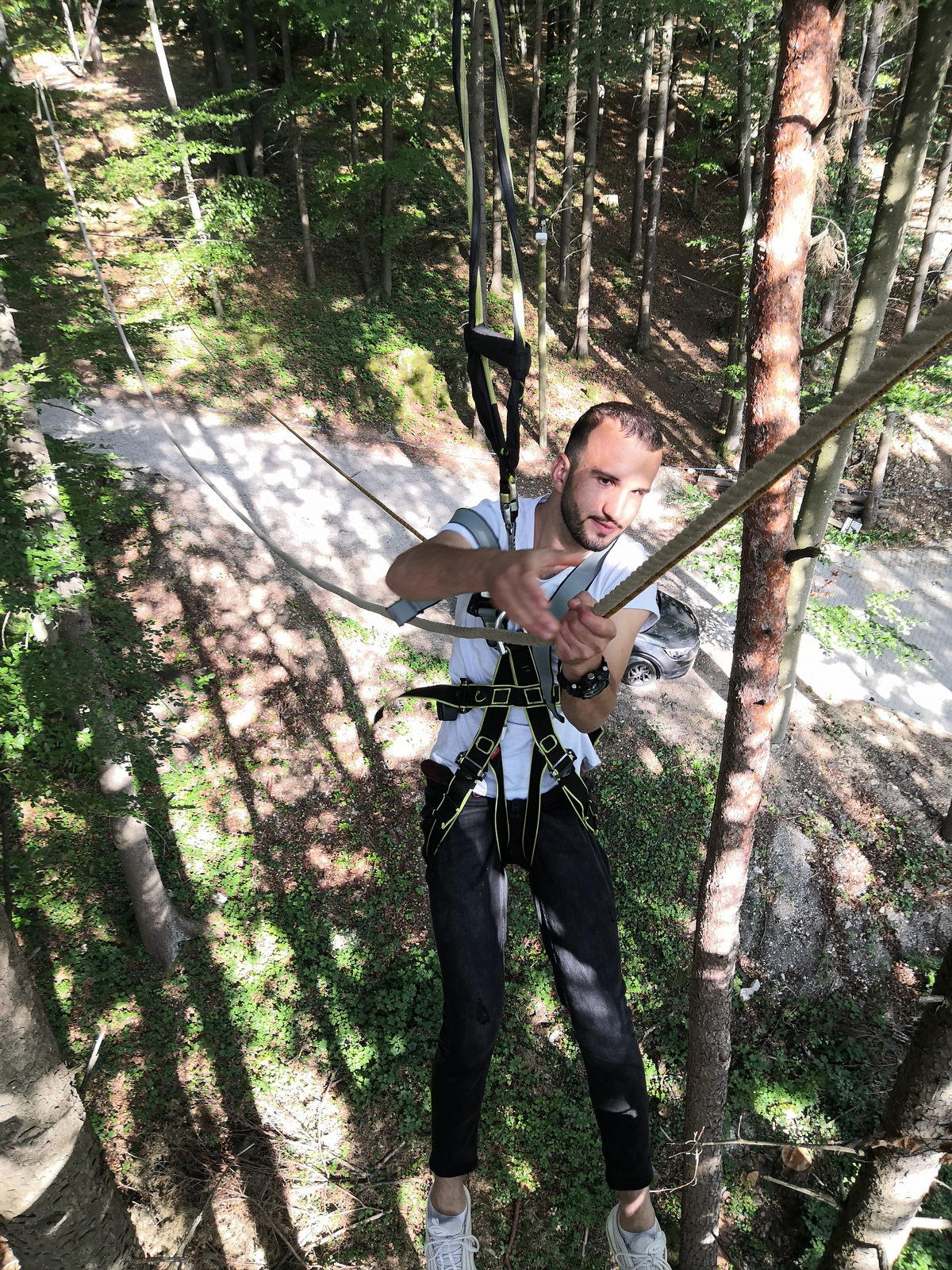 Ambulante Dienst Erlangen Fereinfreizeit 2020 Kletterwald vsj e.V.