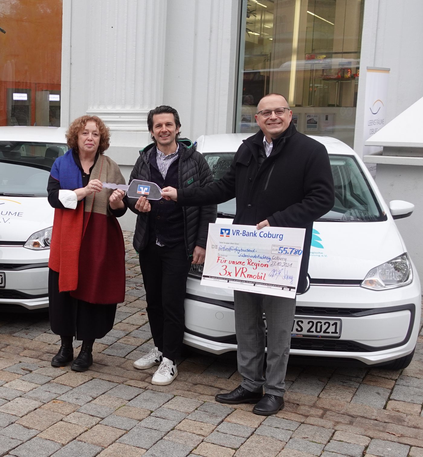 VRmobil! Jugendhilfestation Coburg Gewinn Sieger Auto VW Up!